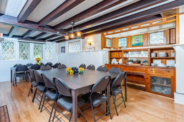Dining Room at Victoria Wellness Mental Health and Addiction Treatment Centre, one hour east of Toronto