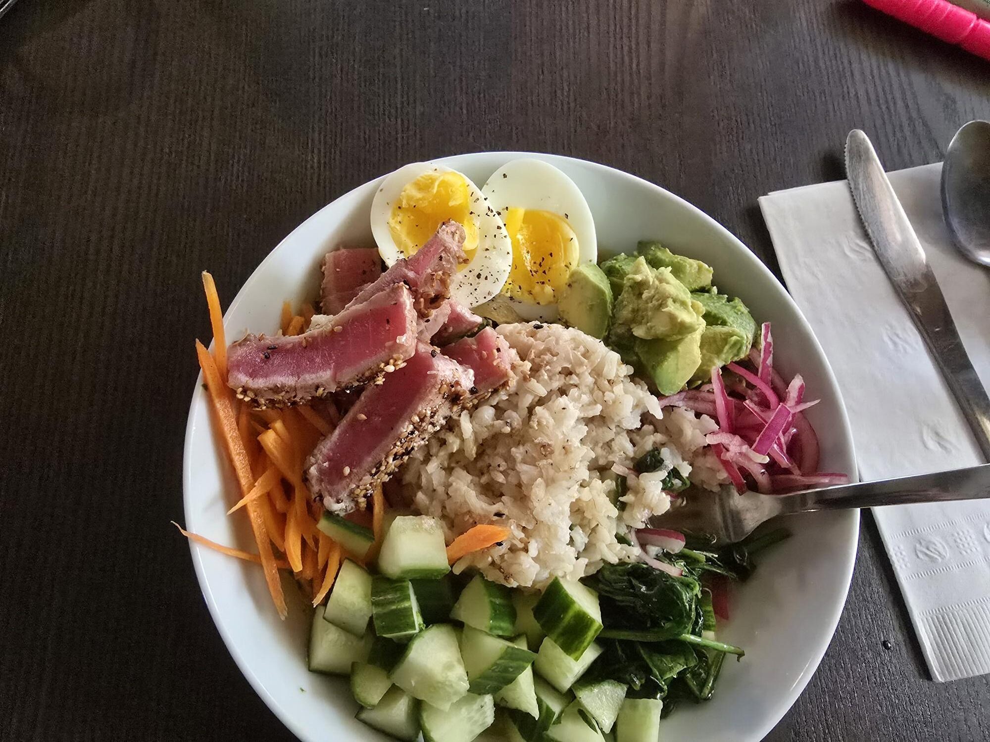 Dinner is served at Victoria Wellness Residential Mental Health Treatment Centre